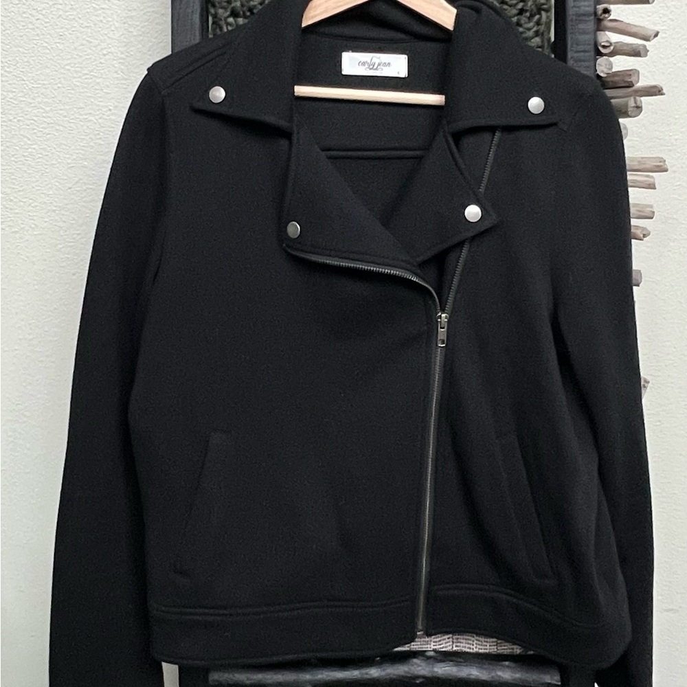 Carly Jean Los Angeles cloth Moto jacket size Large